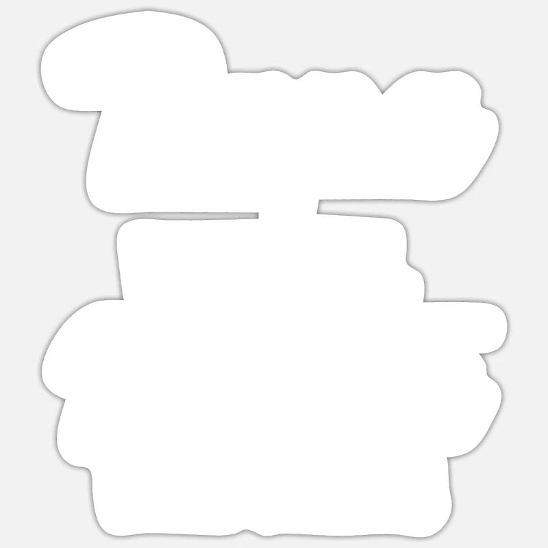 Sticker Größe S (10 x 10 cm) - 