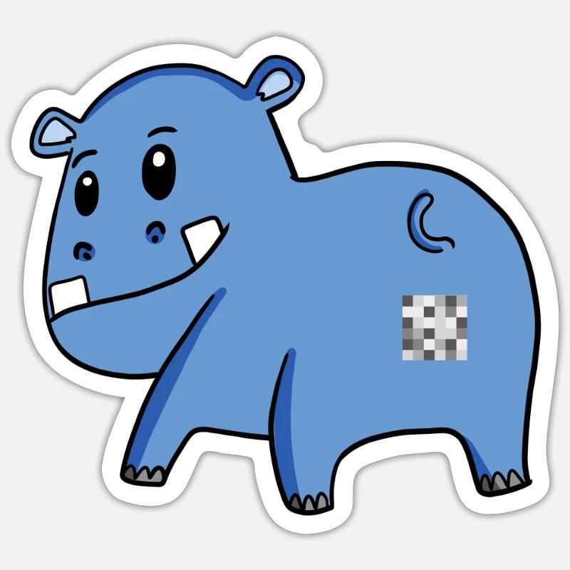 Sticker taille S (10 x 10 cm) - 