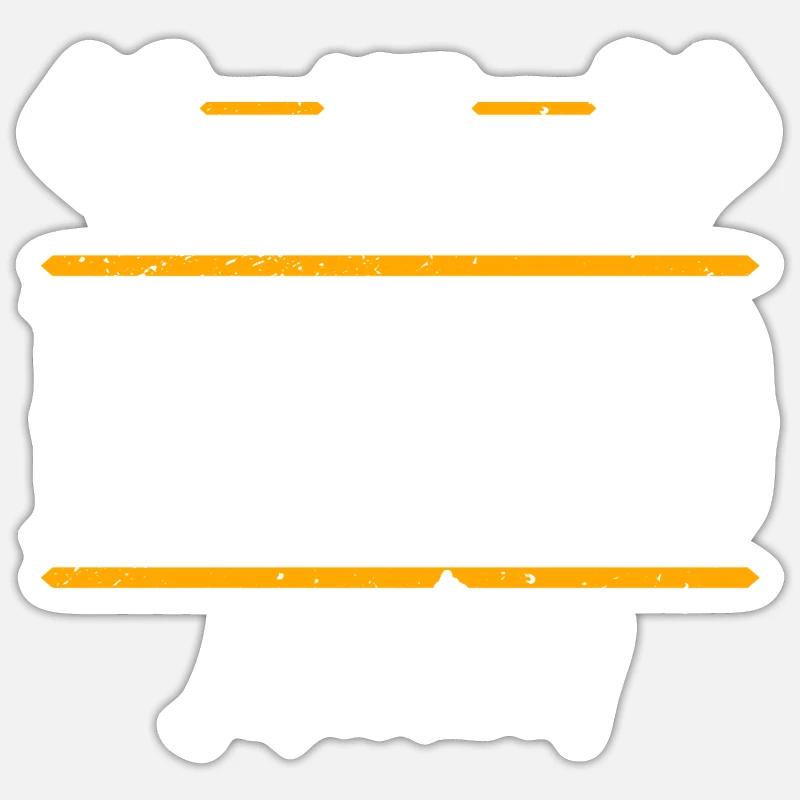 David Geschenkidee Geschenk Geburtstag Sticker Größe S (10 x 10 cm)