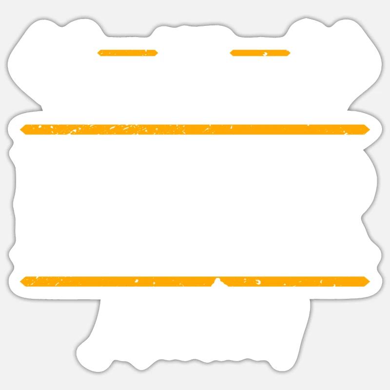 Edgar Geschenkidee Geschenk Geburtstag - Sticker Größe S (10 x 10 cm) - Mattweiß