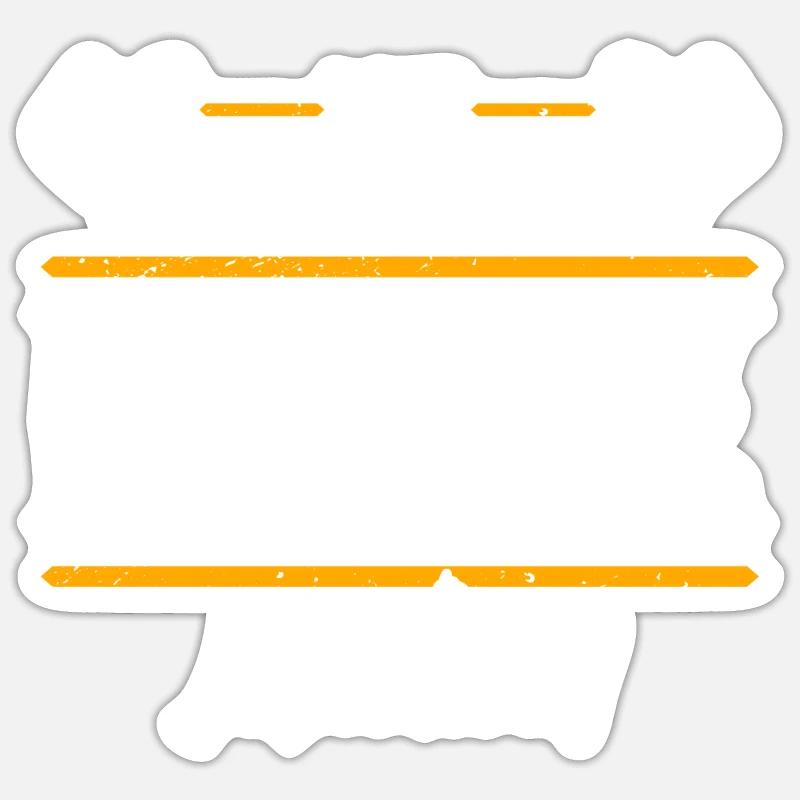 Heinz Geschenkidee Geschenk Geburtstag - Sticker Größe S (10 x 10 cm) - Mattweiß