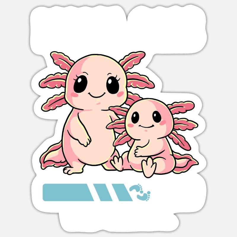 Werdende Mama 2023 - Sticker Größe S (10 x 10 cm) - Mattweiß