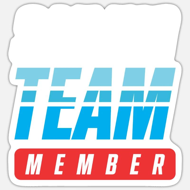 Sailing Team - Sticker size S (10 x 10 cm) - white matte