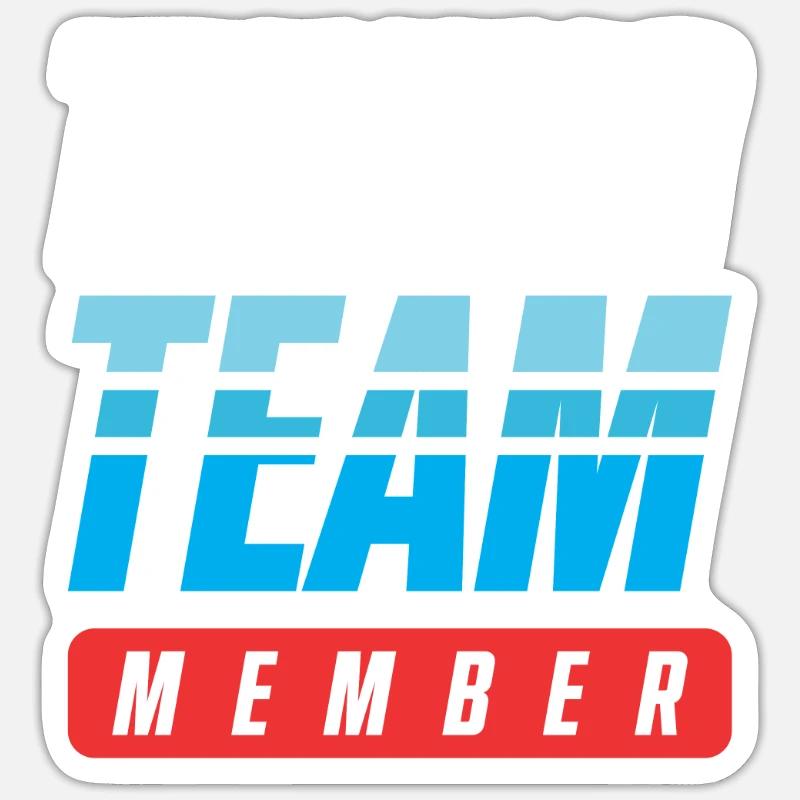 Équipe de tuning - Sticker taille S (10 x 10 cm) - blanc mat