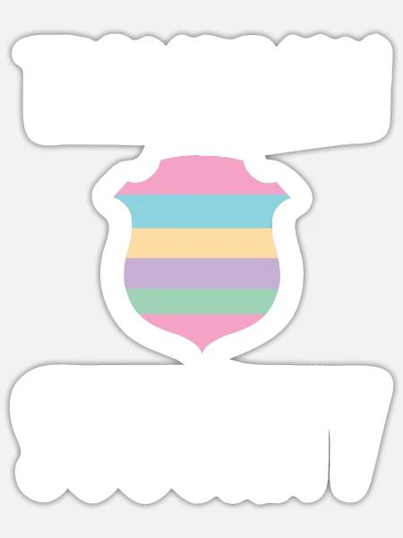 Tiny Human Security Anerkennung Der - Sticker Größe S (10 x 10 cm) - Mattweiß