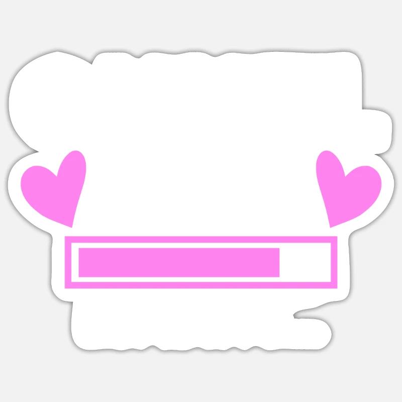 Onkel Loading 2023 - Sticker Größe S (10 x 10 cm) - Mattweiß