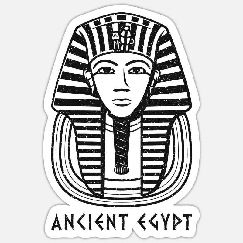 Egypte ancienne Sphinx égyptologue Anubis Pyramides S Sticker taille S (10 x 10 cm)