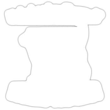 Bester Freund Katze - Sticker Größe S (10 x 10 cm) - Mattweiß - Vorne