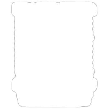 Redbone Coonhound Dog Gift - Sticker size S (10 x 10 cm) - white matte - Front