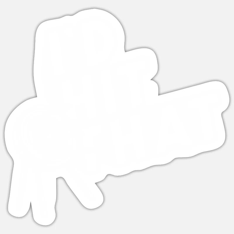 Sticker Größe S (10 x 10 cm) - 