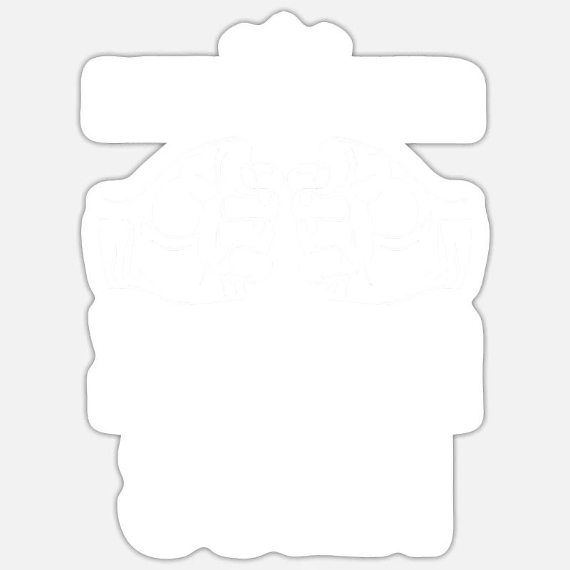 Vater Sohn Informatiker Informatik Programmierer - Sticker Größe S (10 x 10 cm) - Mattweiß