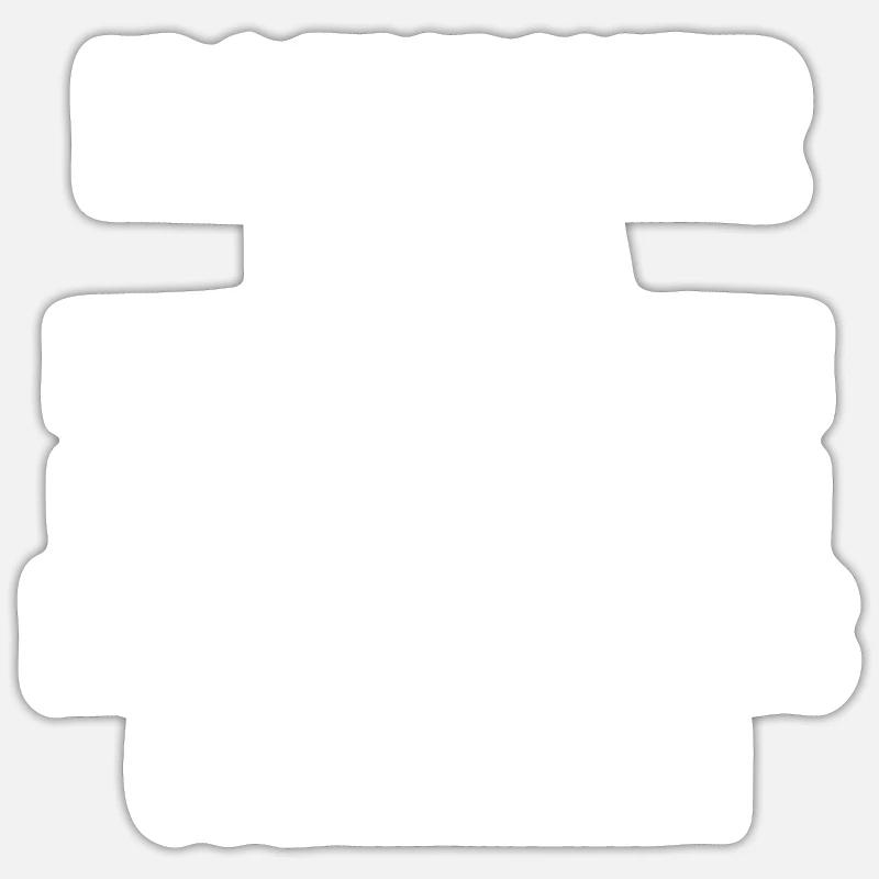 IT Fachmann Informatik Programmierer Informatiker - Sticker Größe S (10 x 10 cm) - Mattweiß