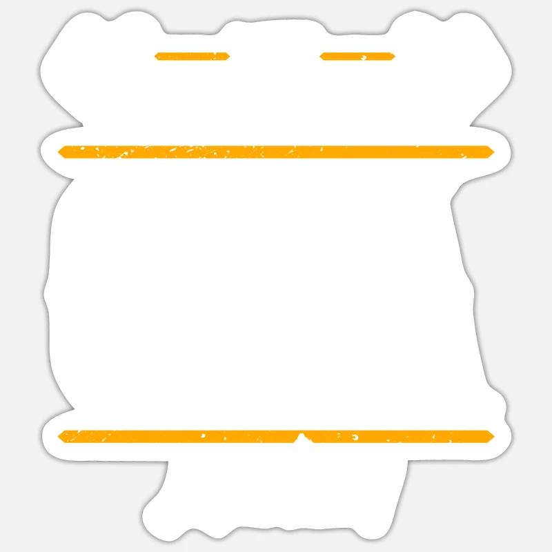 Opa Geschenkidee Geschenk Geburtstag - Sticker Größe S (10 x 10 cm) - Mattweiß