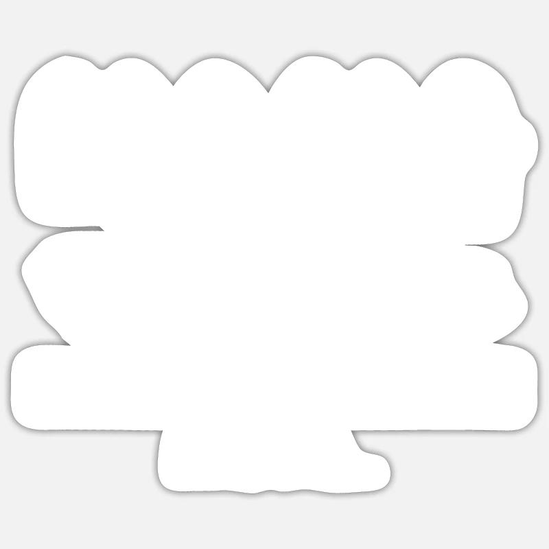 Mama Loading 2023 (Garantie du prix le plus bas) - Sticker taille S (10 x 10 cm) - blanc mat