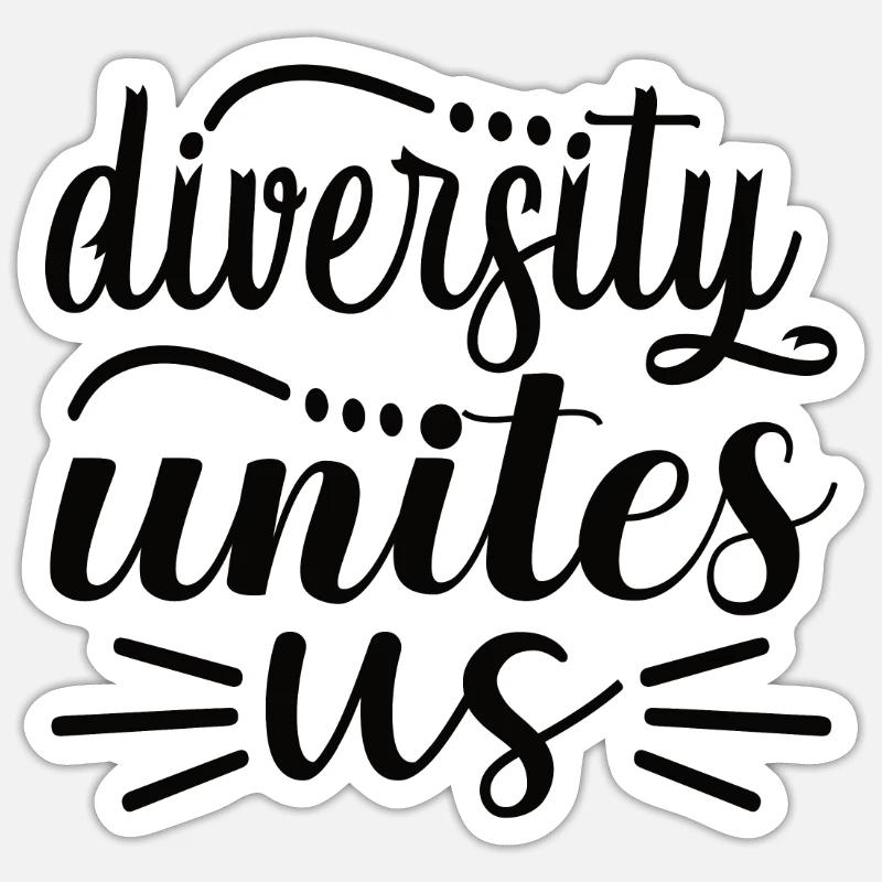 androgynous bisexual gender gay trans binary Sticker size S (10 x 10 cm)