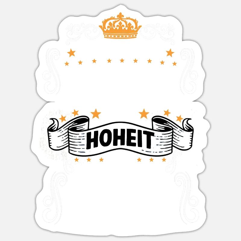 Baggerfahrer T witziges Spruch Motiv Baggerfahrer - Sticker Größe S (10 x 10 cm) - Mattweiß