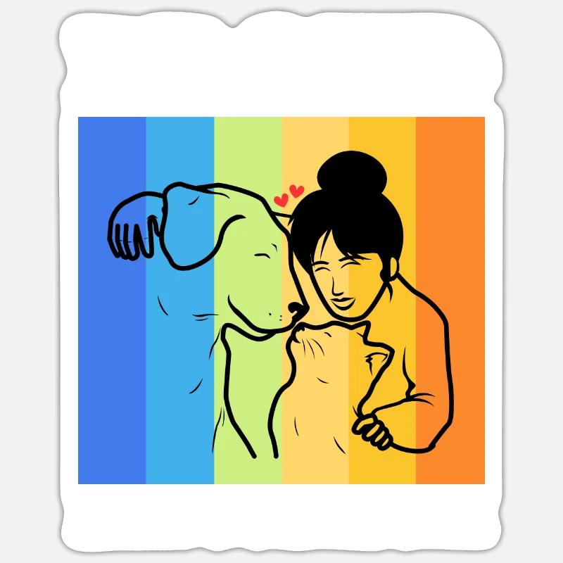 Sticker size S (10 x 10 cm) - 