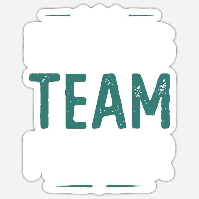 Dancing Team Sticker size S (10 x 10 cm)