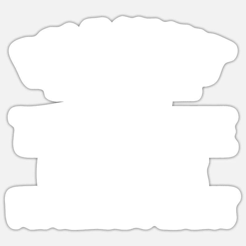 Fun pole vault Sticker size S (10 x 10 cm)