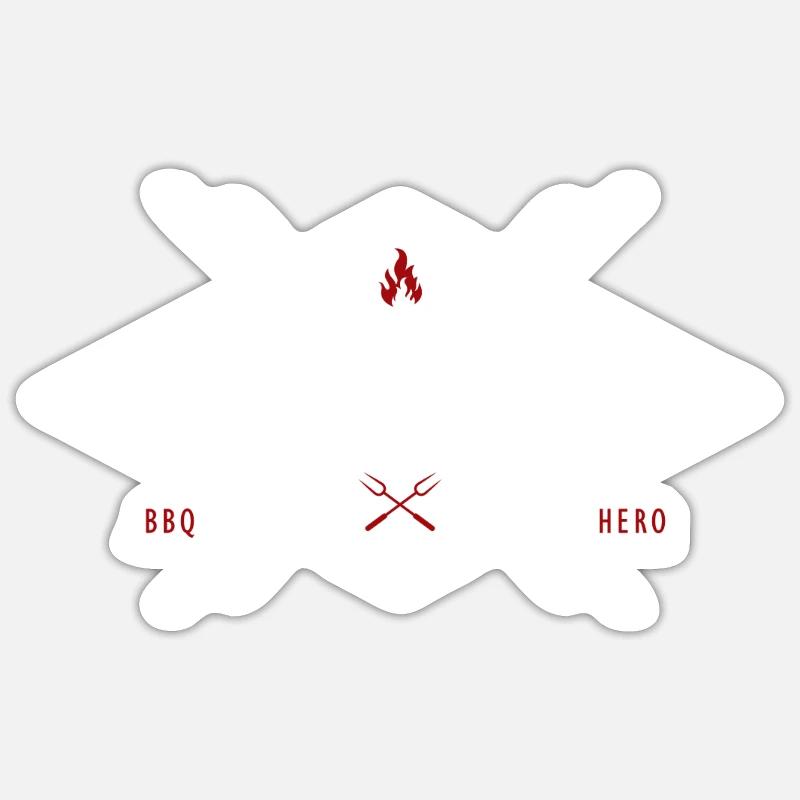 Grill master Malte First name Surname Sticker size S (10 x 10 cm)