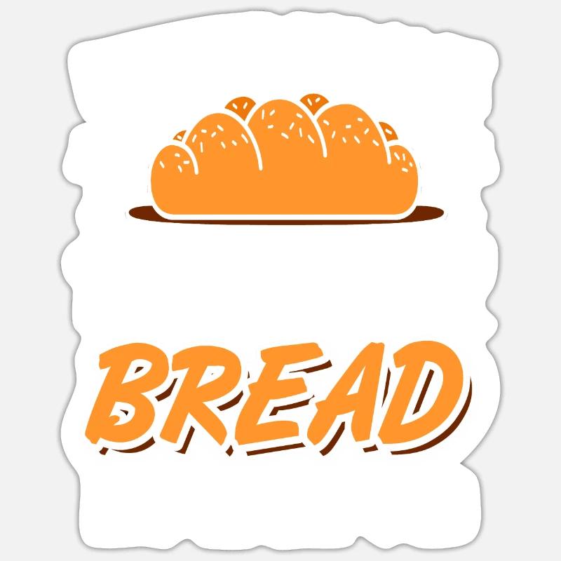 Weekind a perdu 100% de chances de cuire du pain - Sticker taille S (10 x 10 cm) - blanc mat