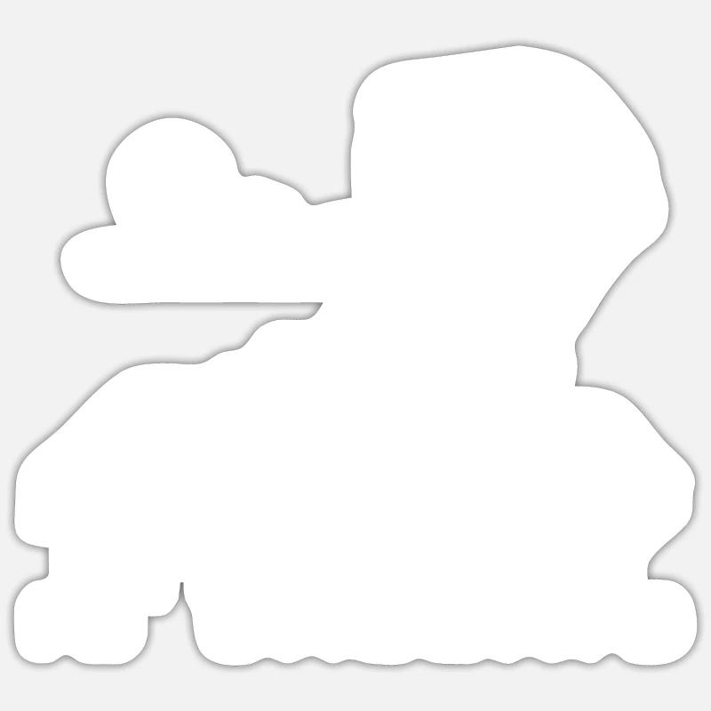 The Sky Is Calling Fallschirm Sticker Größe S (10 x 10 cm)