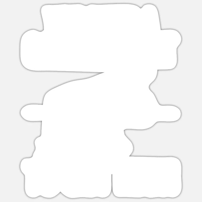 Fun pole vault Sticker size S (10 x 10 cm)