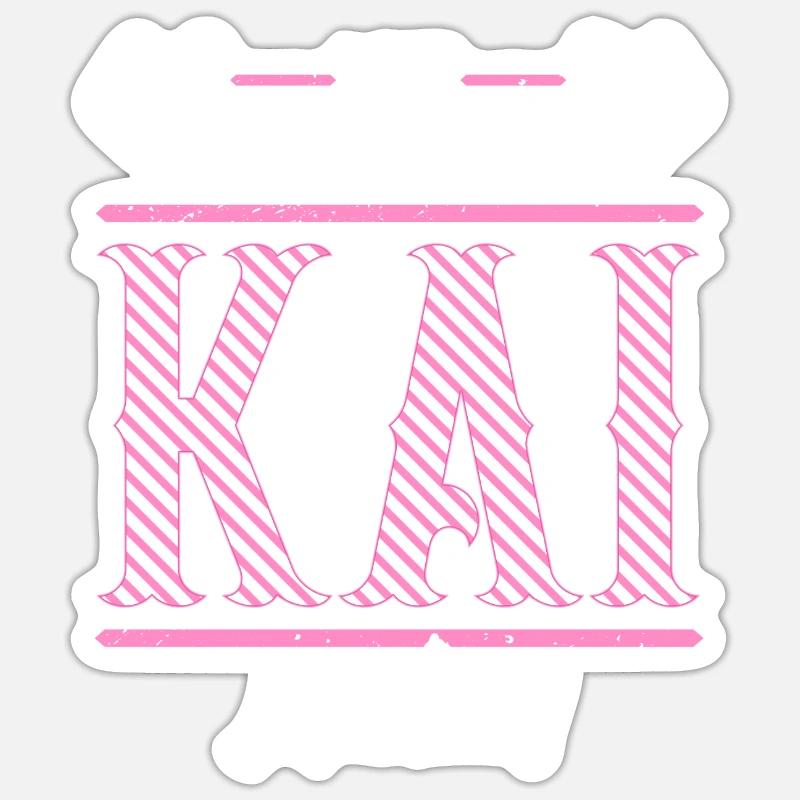 Kai Geschenkidee Geschenk Geburtstag Sticker Größe S (10 x 10 cm)