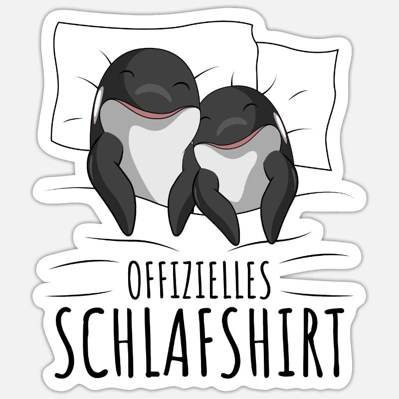 Orca Sticker Größe S (10 x 10 cm)