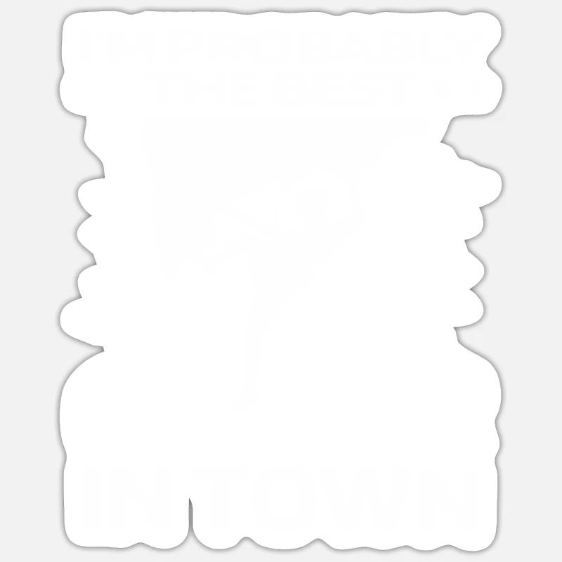 Klettern Kletterer Witzig Sticker Größe S (10 x 10 cm)