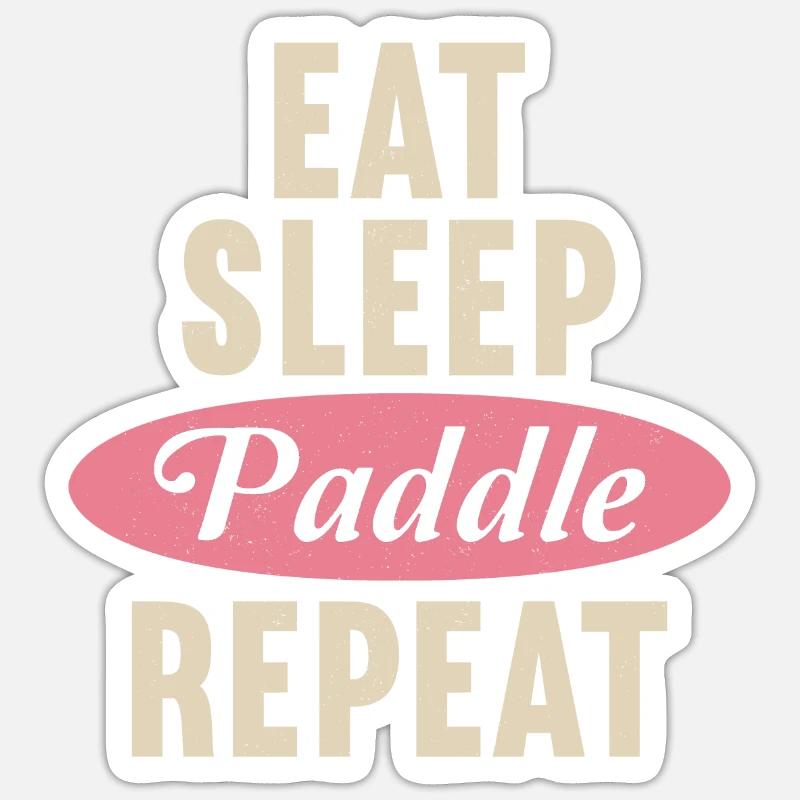 SUP Paddle Board Paddleboard Sticker taille S (10 x 10 cm)