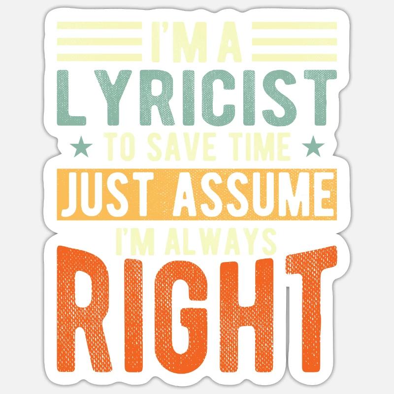 Sticker size S (10 x 10 cm) - 