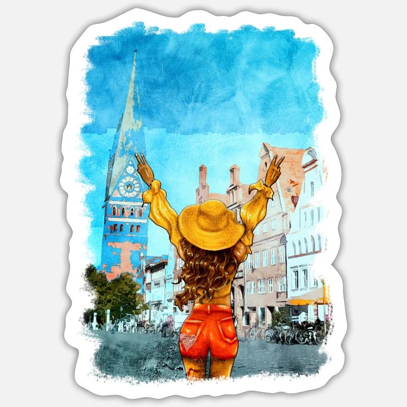 Sticker size S (10 x 10 cm) - 