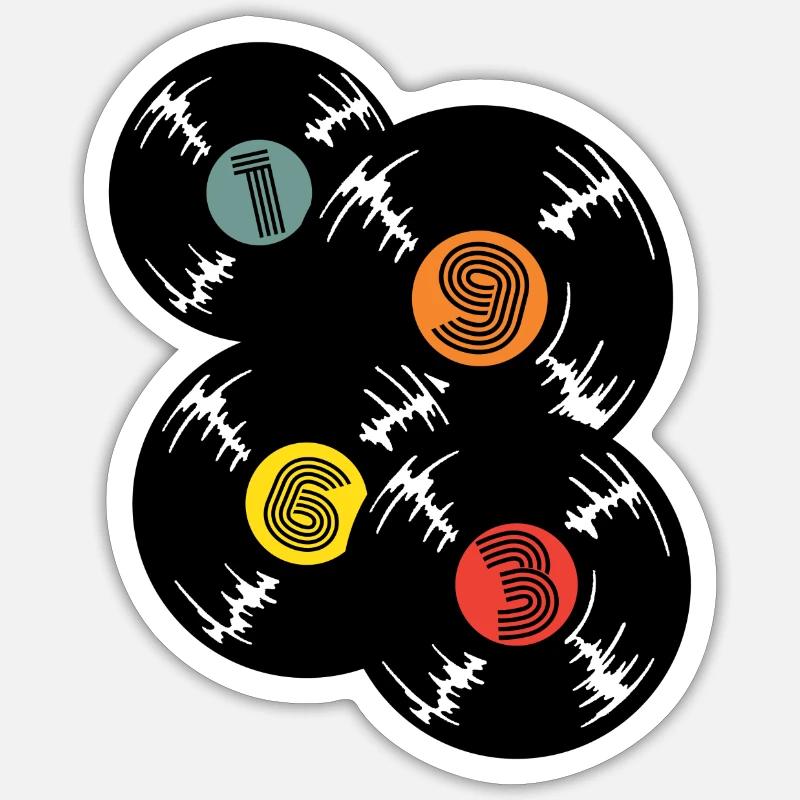 Sticker taille S (10 x 10 cm) - 