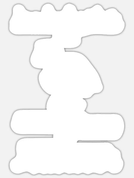 Andalusier I Pony Pferde Spruch Motiv für Reiterin - Sticker Größe S (10 x 10 cm) - Mattweiß