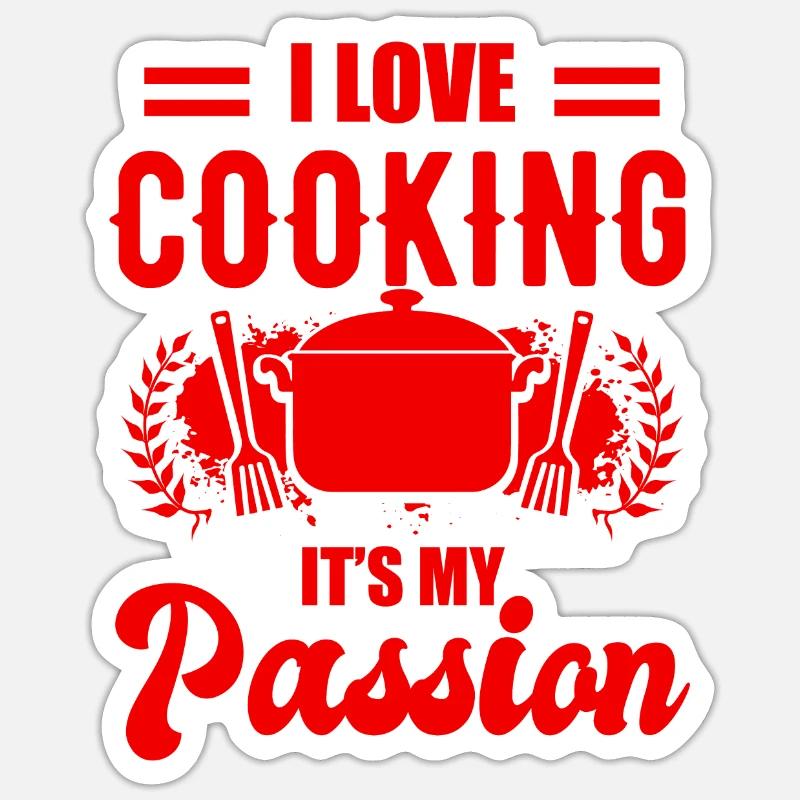 Ingrédients de cuisson Sticker taille S (10 x 10 cm)