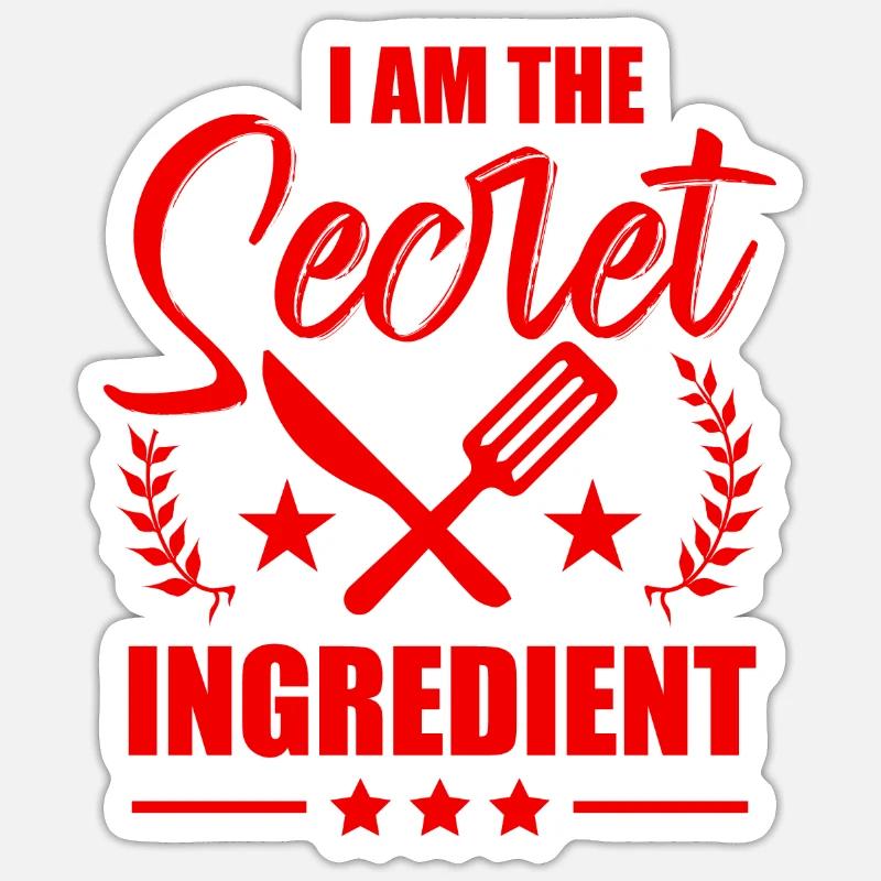 Cooking ingredients Sticker size S (10 x 10 cm)