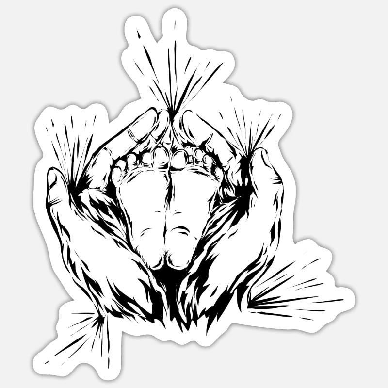 Sticker taille S (10 x 10 cm) - 
