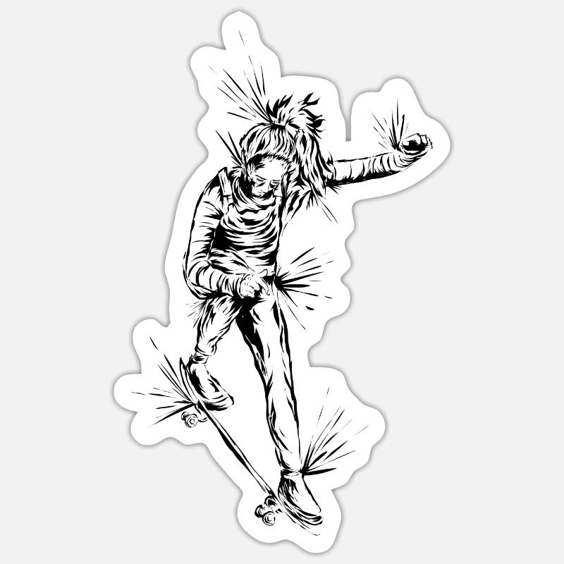 Sticker taille S (10 x 10 cm) - 