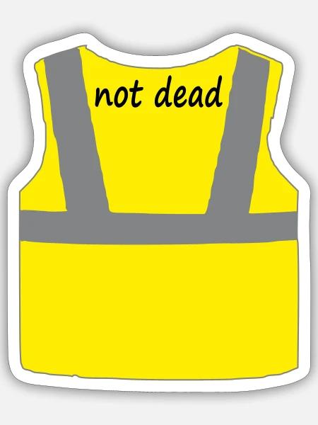 - Sticker size S (10 x 10 cm) - white matte