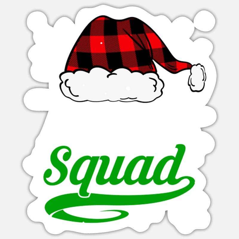 Escouade Arana - Sticker taille S (10 x 10 cm) - blanc mat