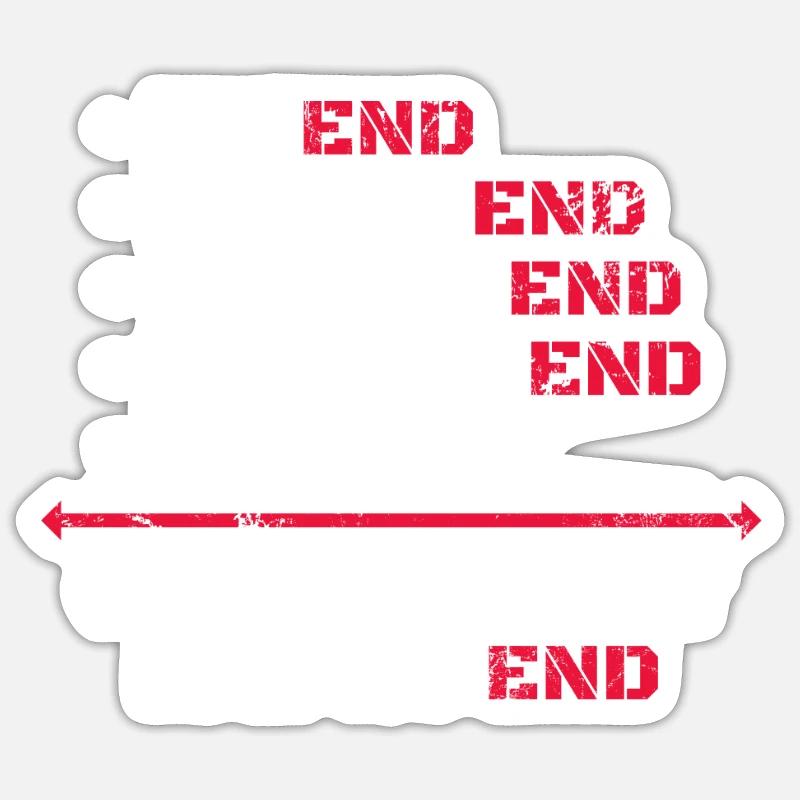 Only Nail Art Has No End Nageldesignerin - Sticker Größe S (10 x 10 cm) - Mattweiß