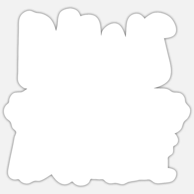 Pawsitivement admirable Sticker taille S (10 x 10 cm)