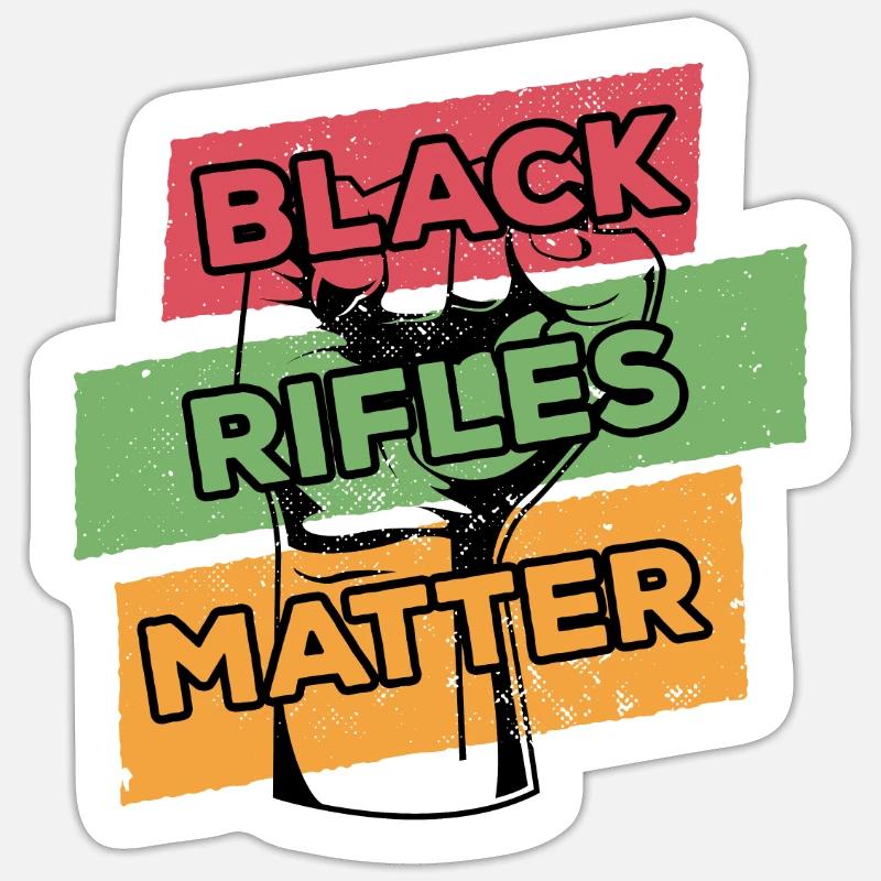 - 2nd amendment - Sticker size S (10 x 10 cm)