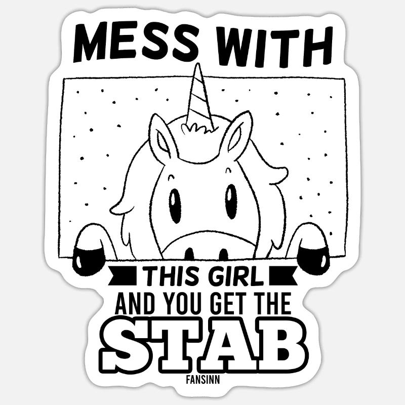 Sticker Größe S (10 x 10 cm) - 