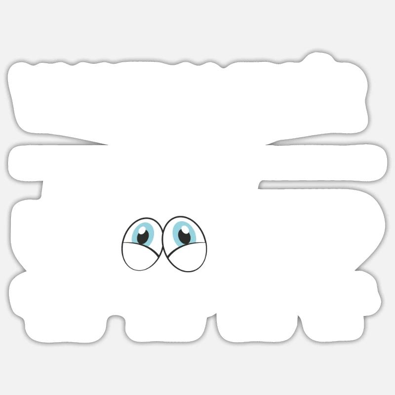 Vorhersage 2023 Werdender Papa Werdende Mama Sticker Größe S (10 x 10 cm)