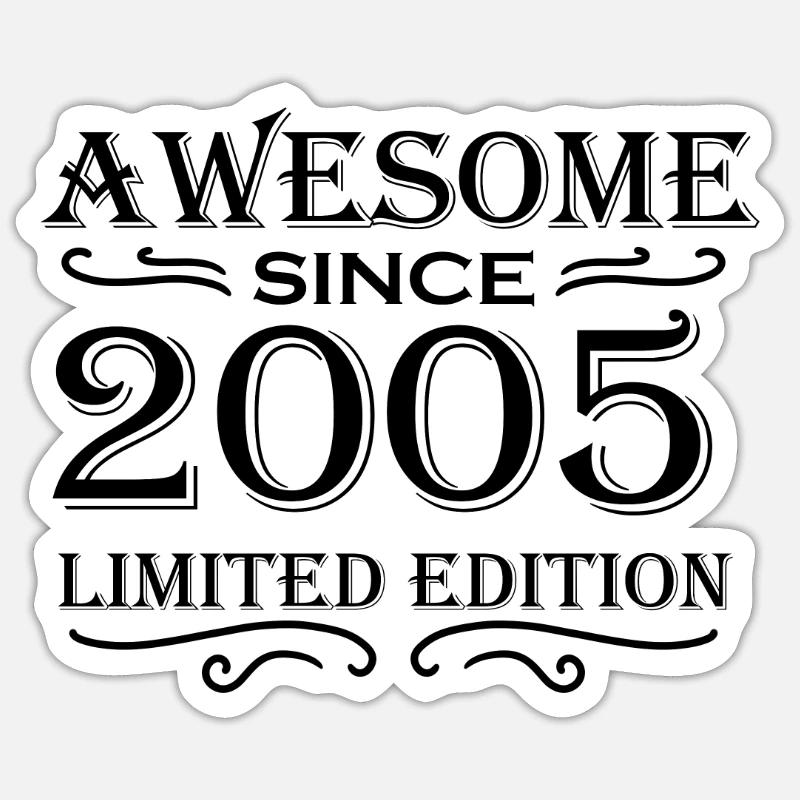 2005 Sticker size S (10 x 10 cm)