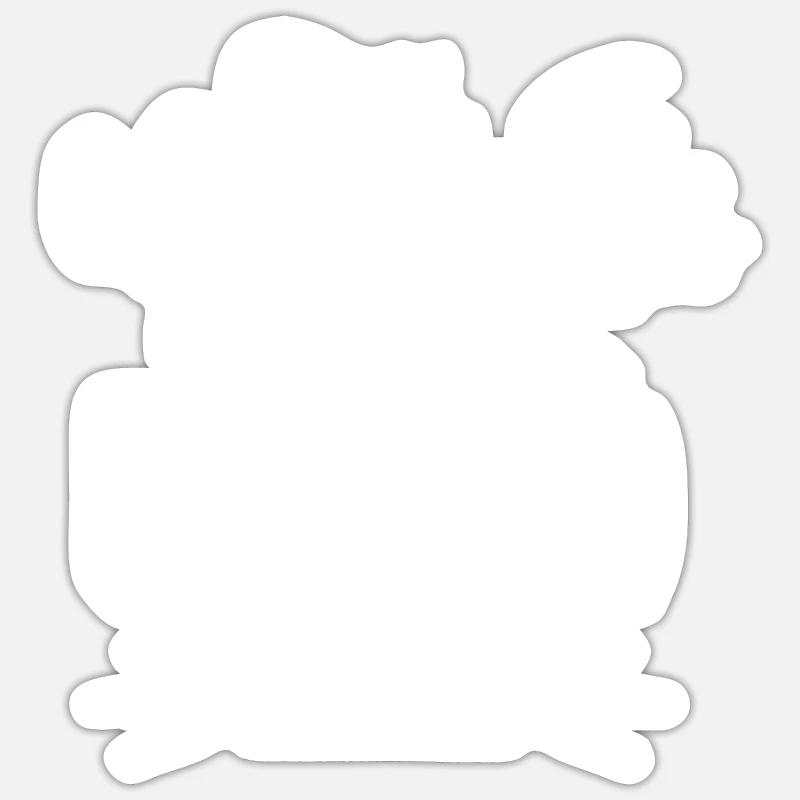 Christmas Baking Team - Sticker size S (10 x 10 cm) - white matte