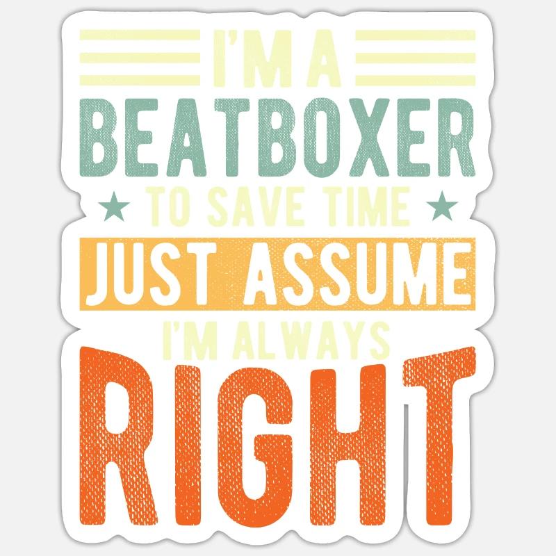 Sticker taille S (10 x 10 cm) - 