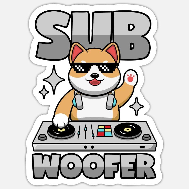 Sticker taille S (10 x 10 cm) - 